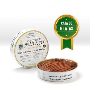 Anchoa del Cantábrico en Aceite de Oliva Lata 550 gramos