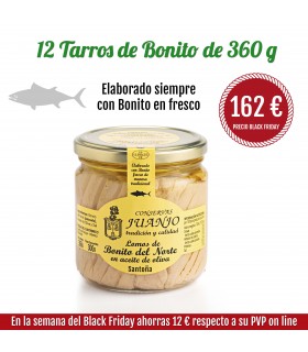 BF 12 Bonito del Norte en Aceite de Oliva Tarro 400 gramos