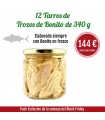 BF 12 Trozos de Bonito del Norte en Aceite de Oliva Tarro 340 gramos
