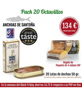 BF 20 Anchoa del Cantábrico en Aceite de Oliva Lata 50 gramos