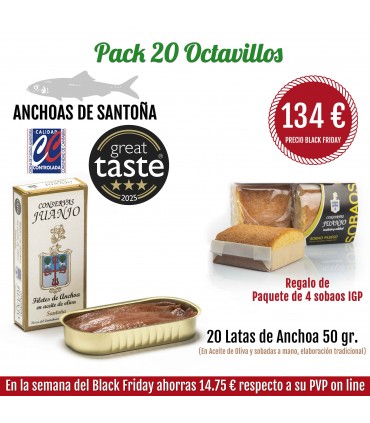 BF 20 Anchoa del Cantábrico en Aceite de Oliva Lata 50 gramos