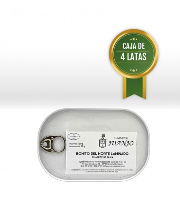 Bonito del Norte Laminado en Aceite de Oliva Lata 150 gramos
